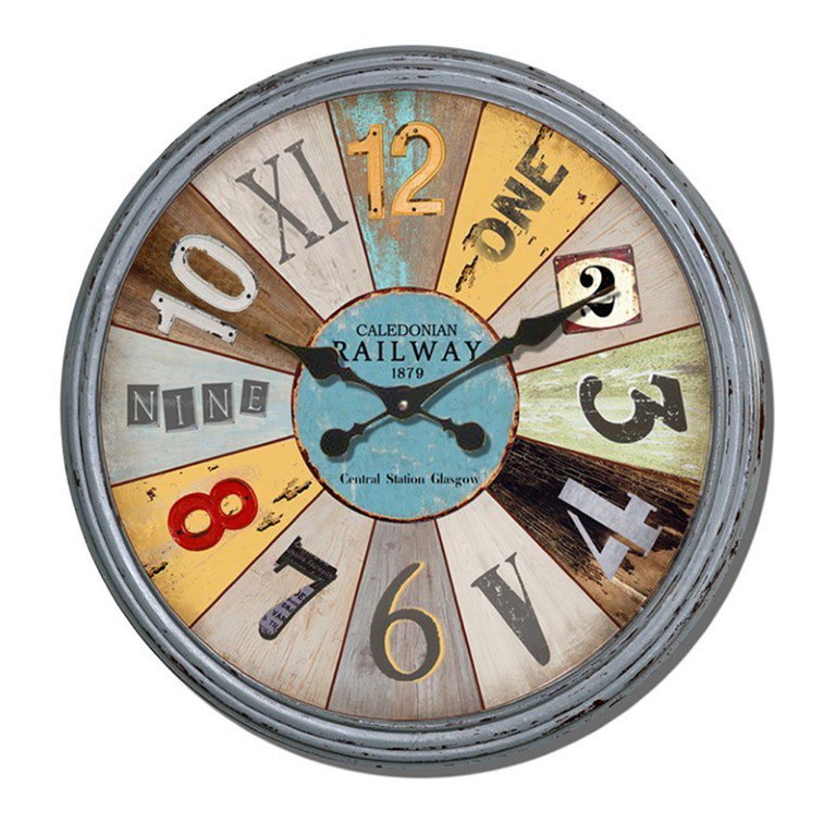 Creative Color Wall Clock