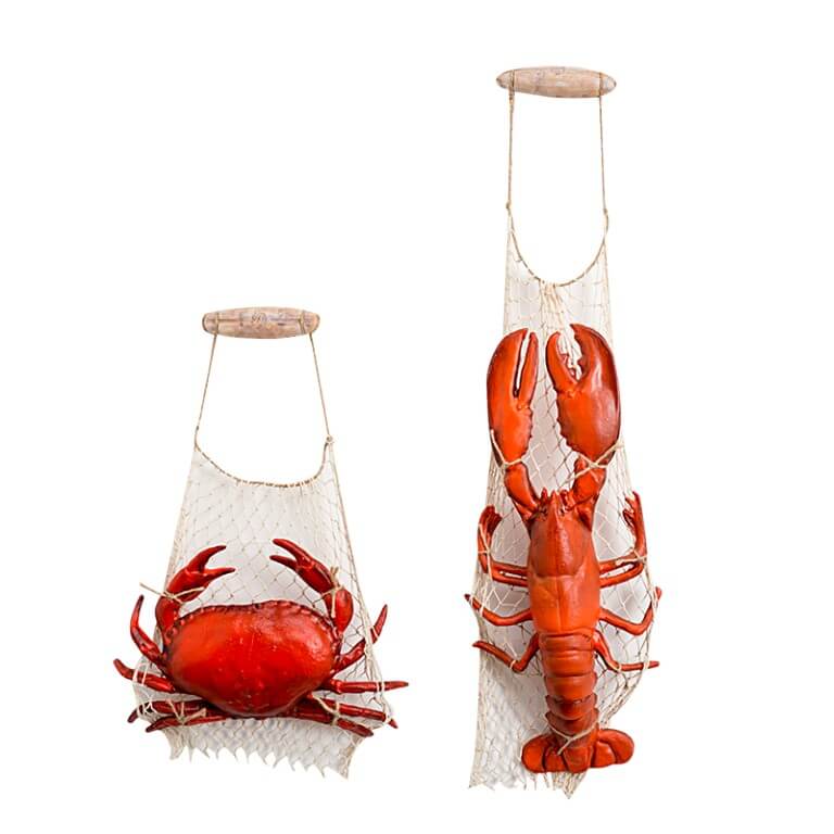 Crab And Lobster Decor...