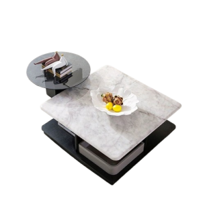 Modern Light Luxury Coffee Table – Elegant Home Furniture Set