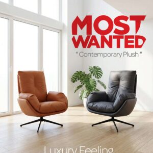 The Contemporary Plush Swivel Accent Chair: Elevate Your Relaxation with True Luxury