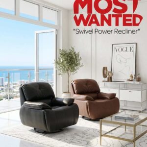 The Swivel Manual Recliner: Timeless Luxury and Pure Comfort Combined