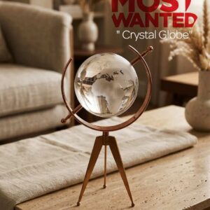 The Luxury Crystal Globe: The Masterpiece Your Desk Is Missing