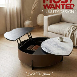 Italian Minimalist Light Luxury Coffee Table