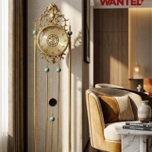 Ornate Grandfather Clock