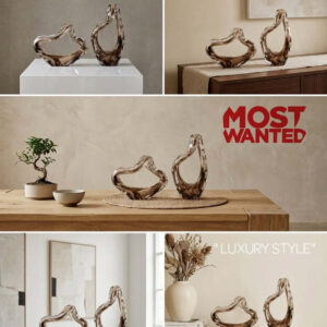Liquid Ice Glass Sculptures: A Bold Touch of Contemporary Luxury