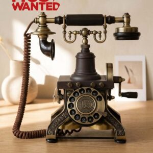 "Nostalgia in Full Function: Fully Working Premium Vintage Antique Telephone"